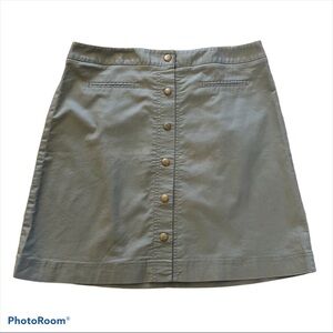 The Limited button down skirt